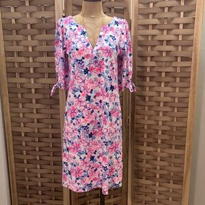 LILLY PULITZER “Party like a lobster” Easley short sleeve dress